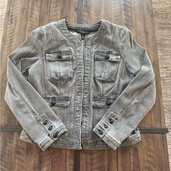 WHBM Denim Jacket. Size 12. - Picture 3 of 7